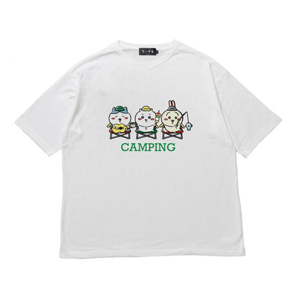 Chiikawa Go Camping! Big Silhouette T-shirt