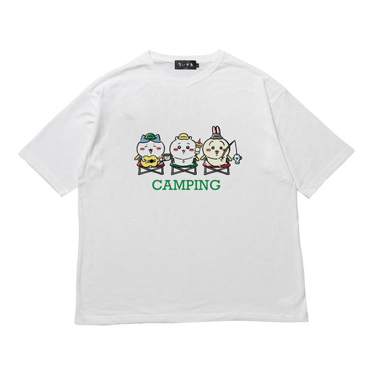 Chiikawa Go Camping! Big Silhouette T-shirt