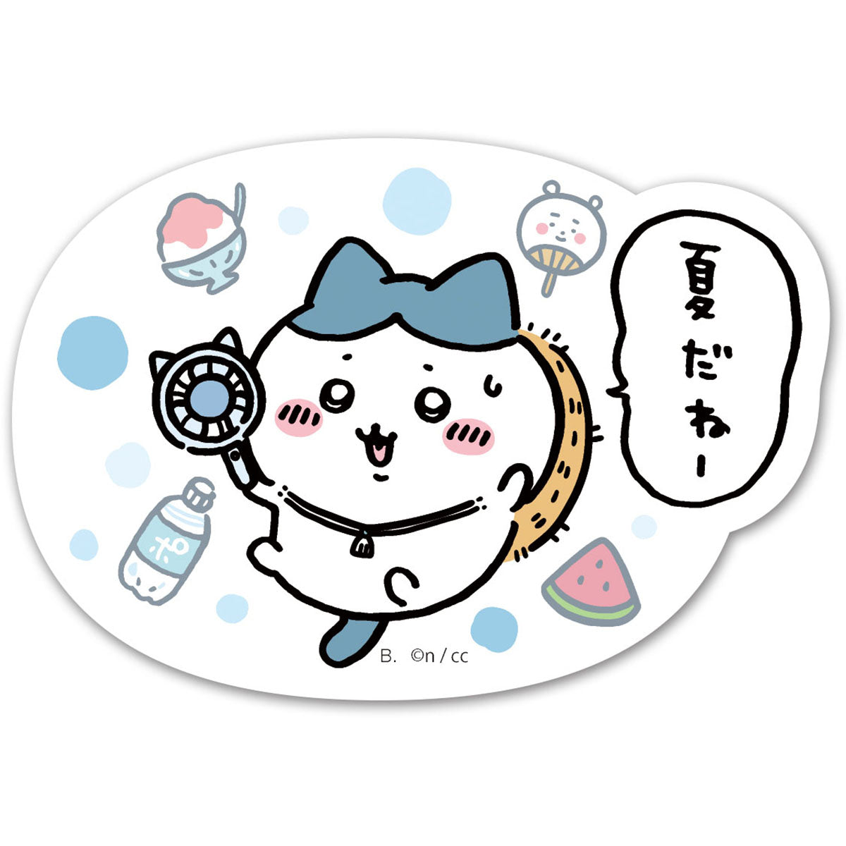 Chiikawa Die-Cut Sticker Set 3 (All 64 Types) 1 Box, 20 Packs