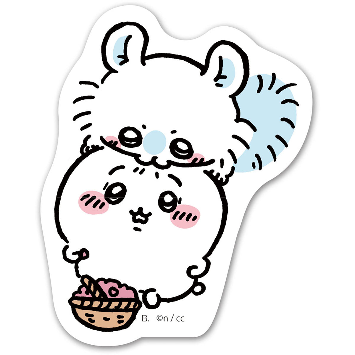 Chiikawa Die-Cut Sticker Set 3 (All 64 Types) 1 Box, 20 Packs