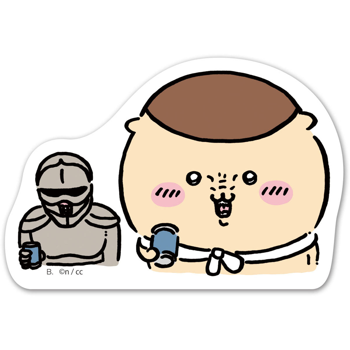 Chiikawa Die-Cut Sticker Set 3 (All 64 Types) 1 Box, 20 Packs