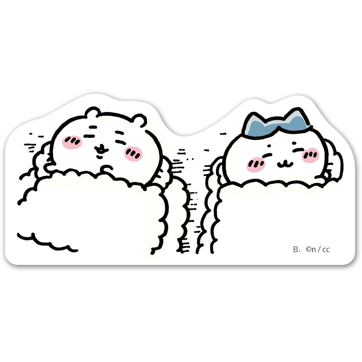 Chiikawa Die-Cut Sticker Set 3 (All 64 Types) 1 Box, 20 Packs