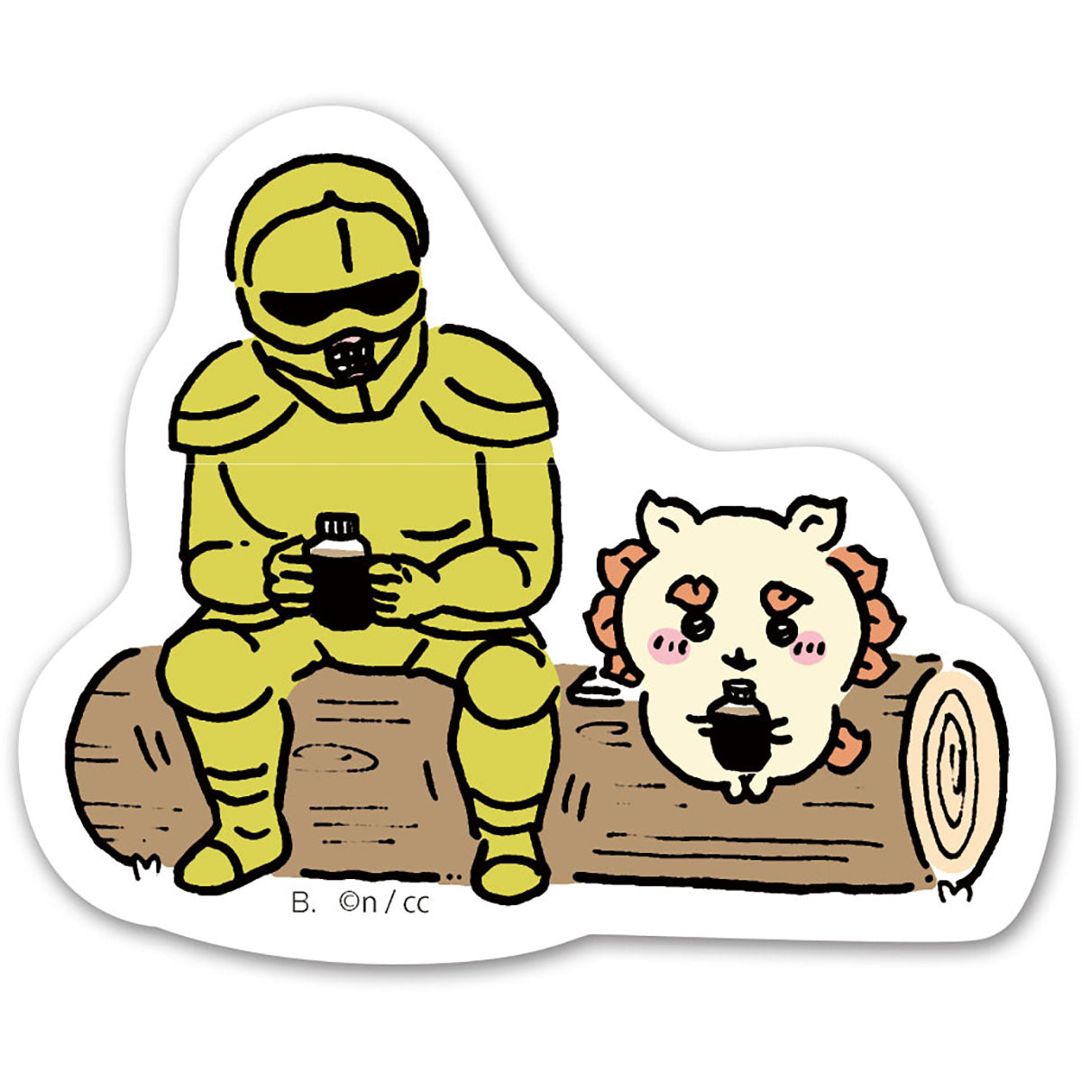 Chiikawa Die-Cut Sticker Set 3 (All 64 Types) 1 Box, 20 Packs