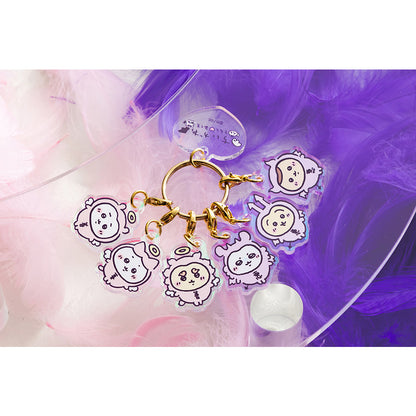 Chiikawa Angel & Demon Baby 6-Link Mini Acrylic Charm