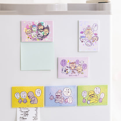 Chiikawa Angel & Demon Hologram Square Magnet ("Love," right...)