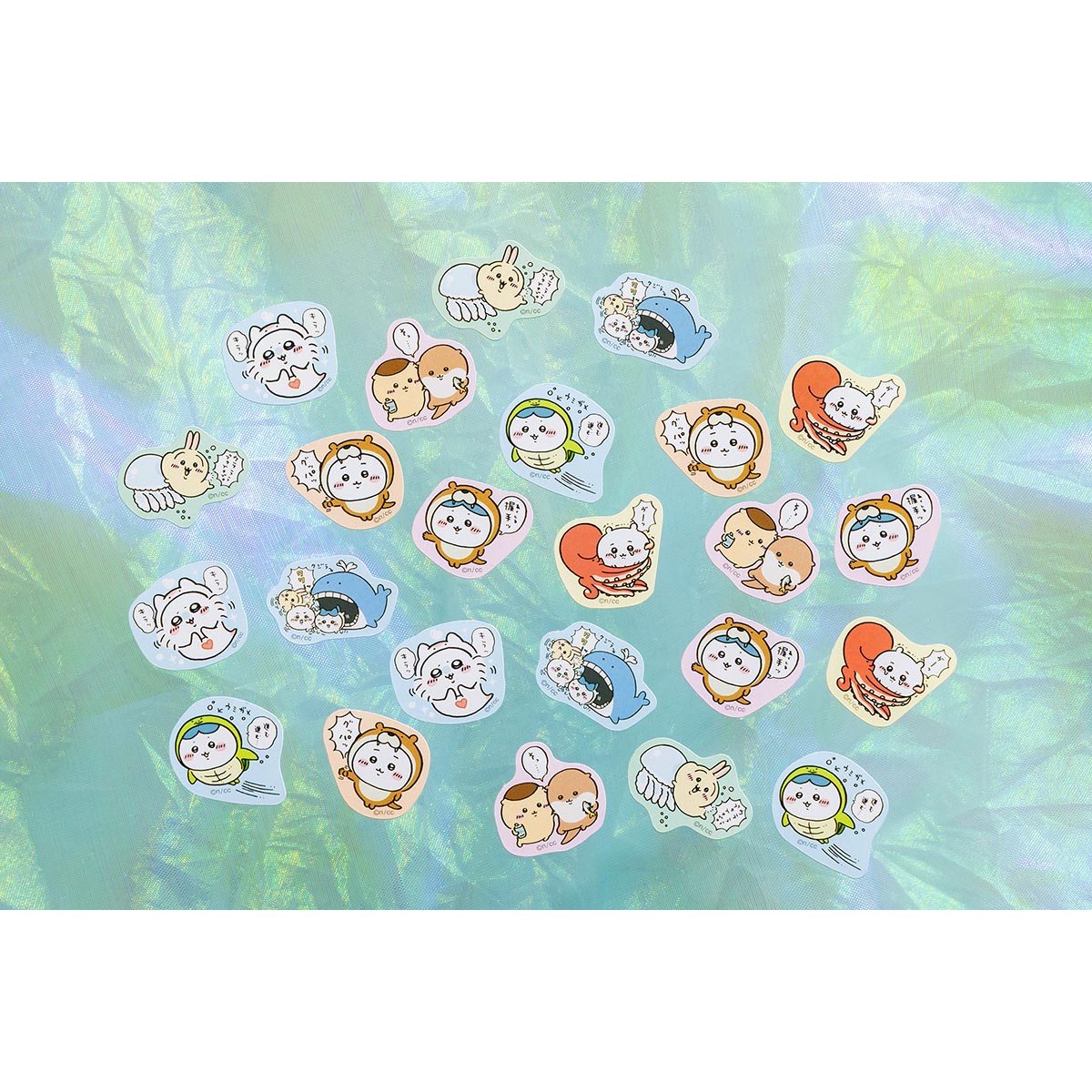 ちいかわ水族館 フレークシール（24枚入り）