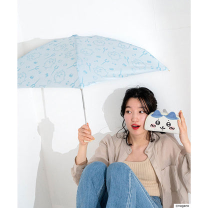 치이카와 접이식 우산 캐릭터 파우치 (하치와레)